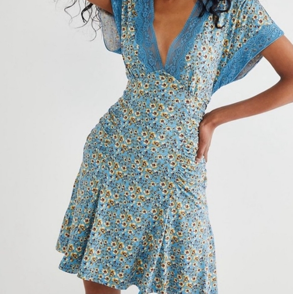 Free People Sweet Talker Mini Dress - Picture 3 of 14